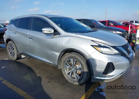 2020 Nissan Murano S Fwd z USA, uszkodzony, nr VIN 5N1AZ2AJ0LN120428